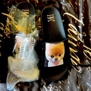 Glitter Kitten Slides